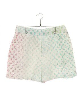 Louis Vuitton Pants Amen Break Gradient Monogram Mesh Shorts Kd2
